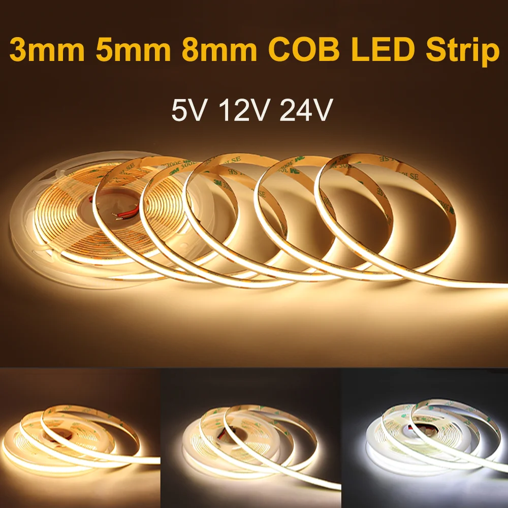 COB LED Ʈ ,  , PCB LED Ʈ,  , ߷ ȭƮ, е  , 5V, 12V, 24V, 3mm, 5mm, 8mm
